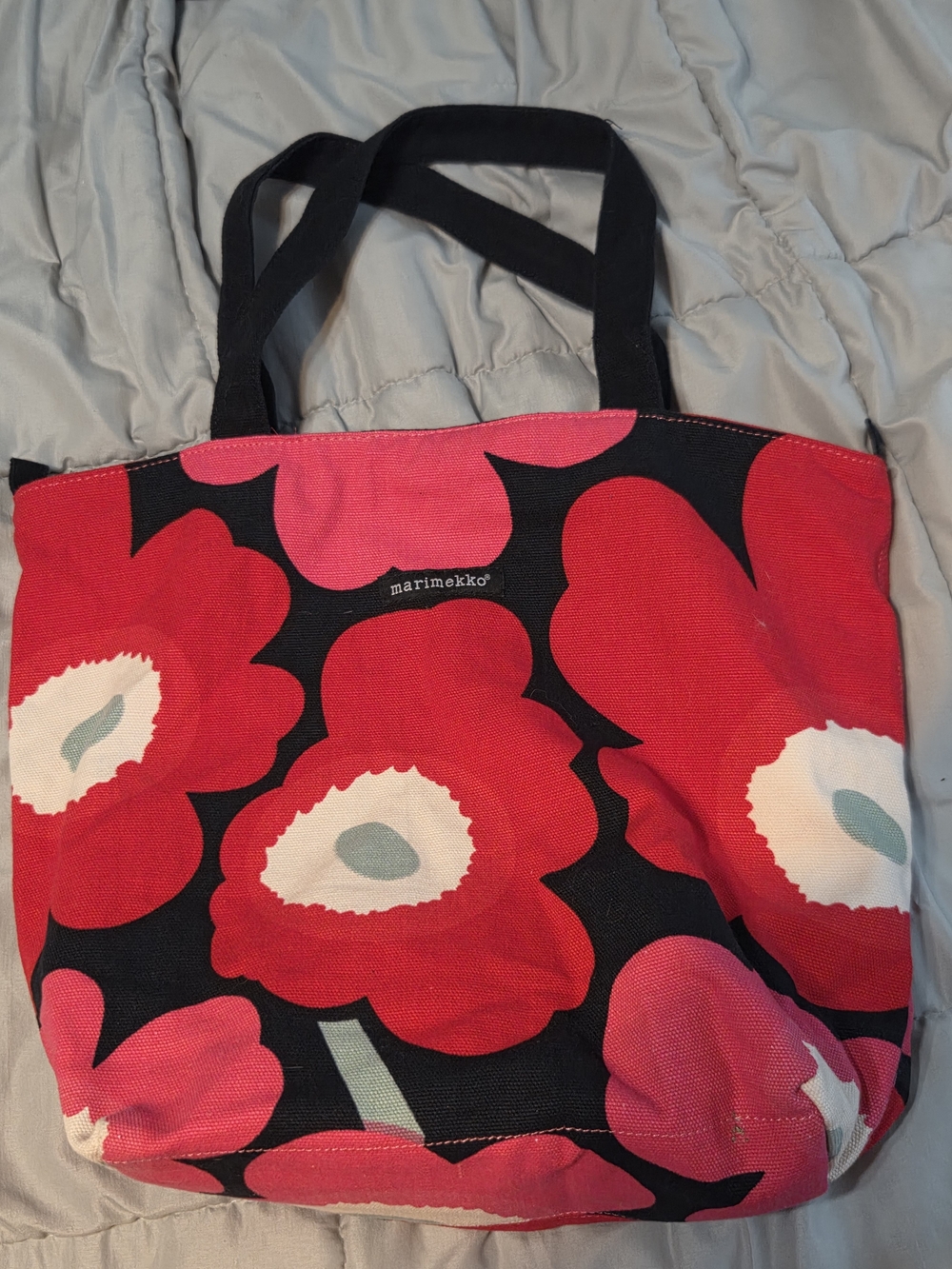Marimekko Unikko canvas tote, Avon Breast Cancer Crusade